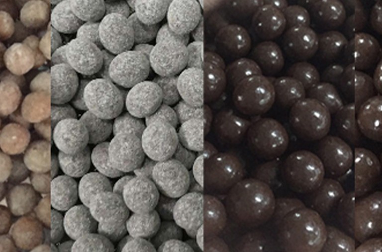 产品应用：滚涂包衣巧克力的抛光剂